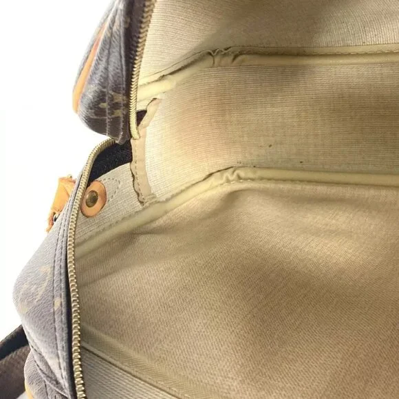 LOUIS VUITTON Monogram ReporterPM Double Zip Crossbody Bag Shoulder Bag